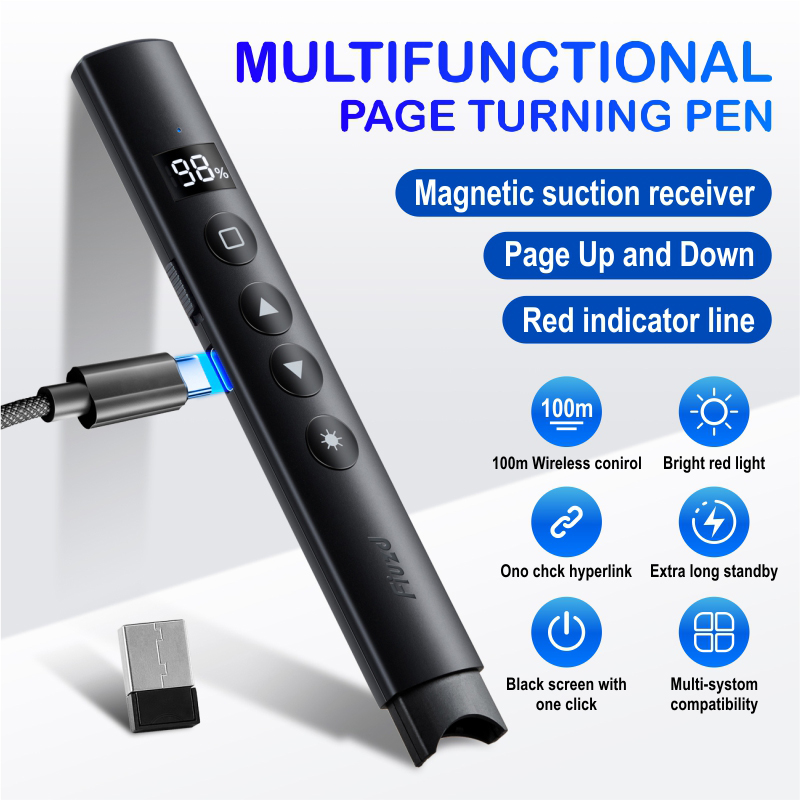 Laser Pointer Presenter - New Wireless Presenter Red Laser Page