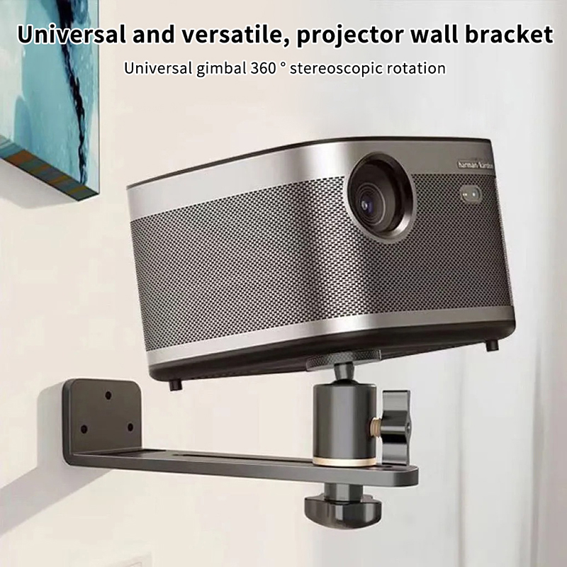 Mini Projector Portable - Portable Projector Bracket 360° Rotatable Wall