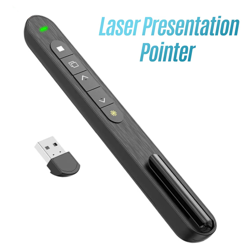Laser Pointer Presenter - Wireless Presenter Red Laser Page Turning