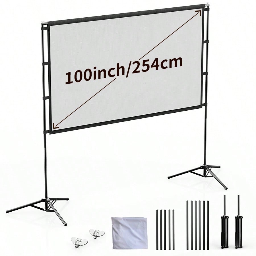Mini Projector Portable - XBJ 100 Inch 4K Ultra HD