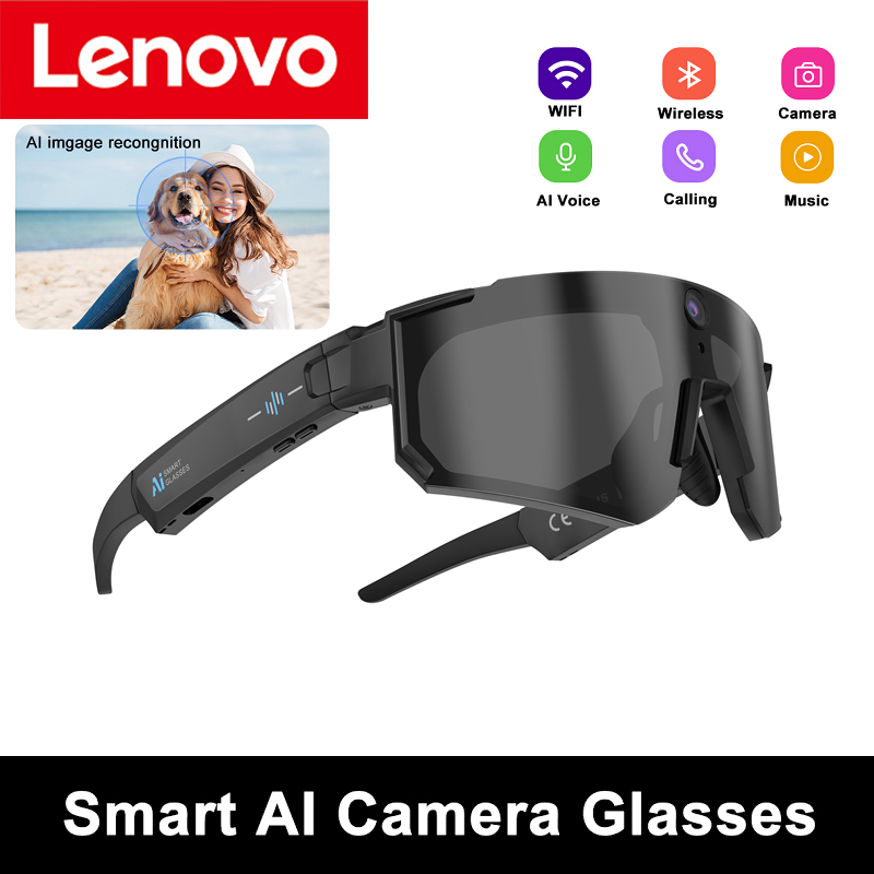 Smart Glasses Ar - Lenovo Cycling Smart Camera Glasses 800MP