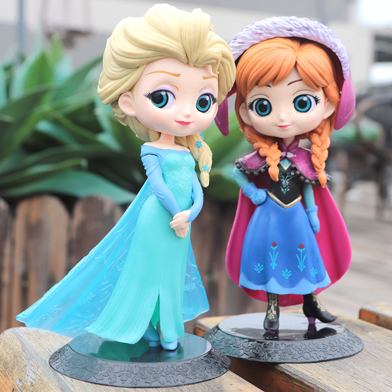 Elsa Gadget - Princess Q Elsa Anna Figures PVC