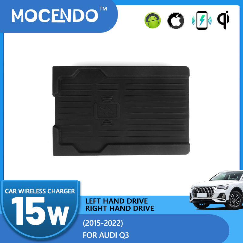 Wireless Phone Charger Pad - Wireless Car Charger 15W Fast Charging