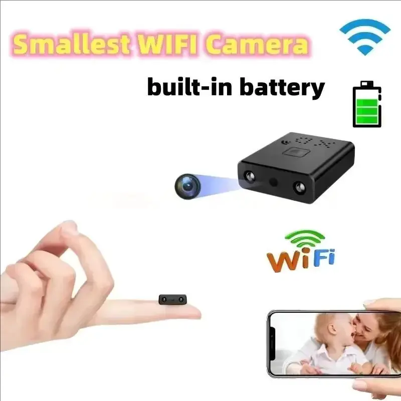 Compact Camera Mirrorless - XD WIFI 1080P Mini Camera Built-in