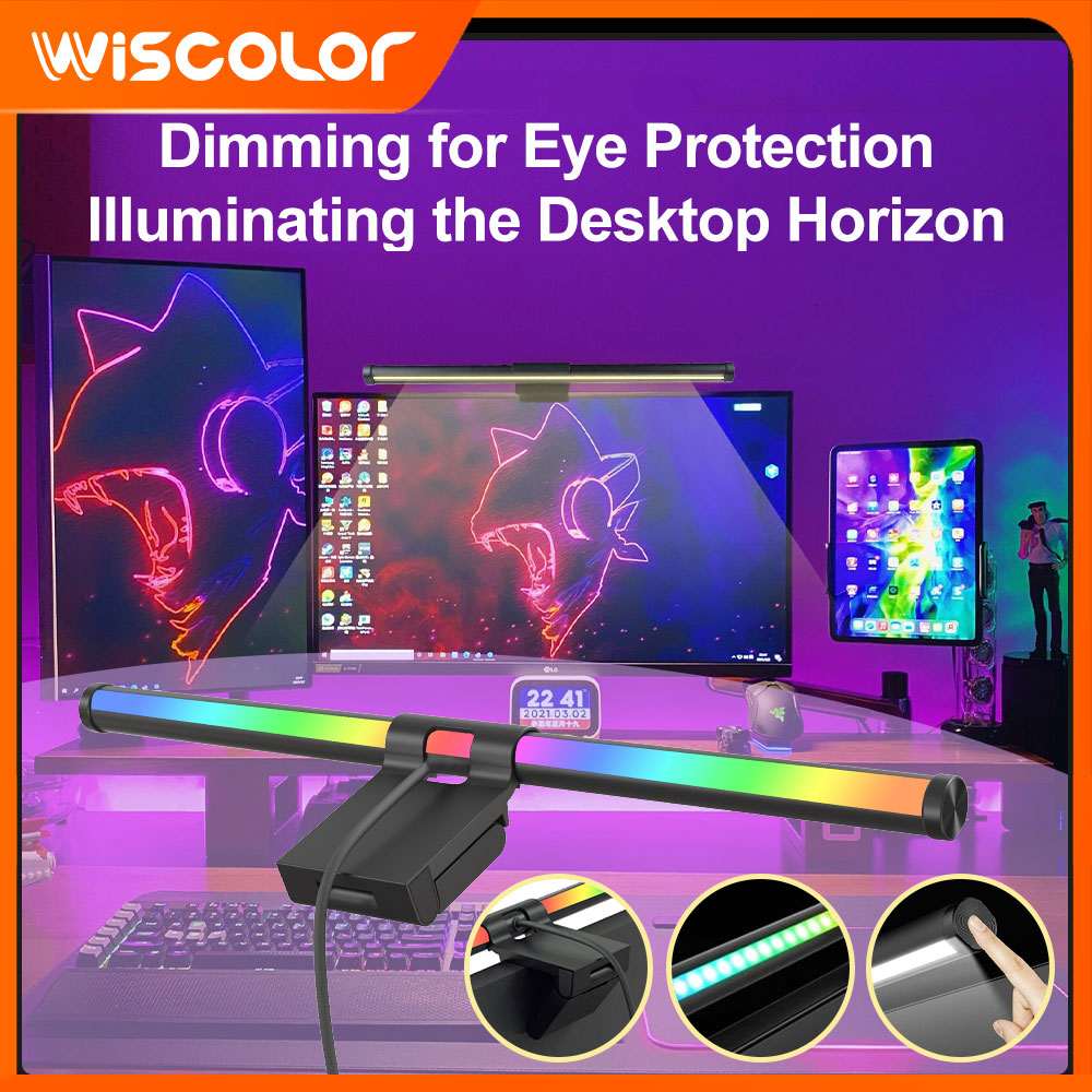 Rgb Desk Lamp Smart - Monitor Decorations Light Bar Monitor Smart