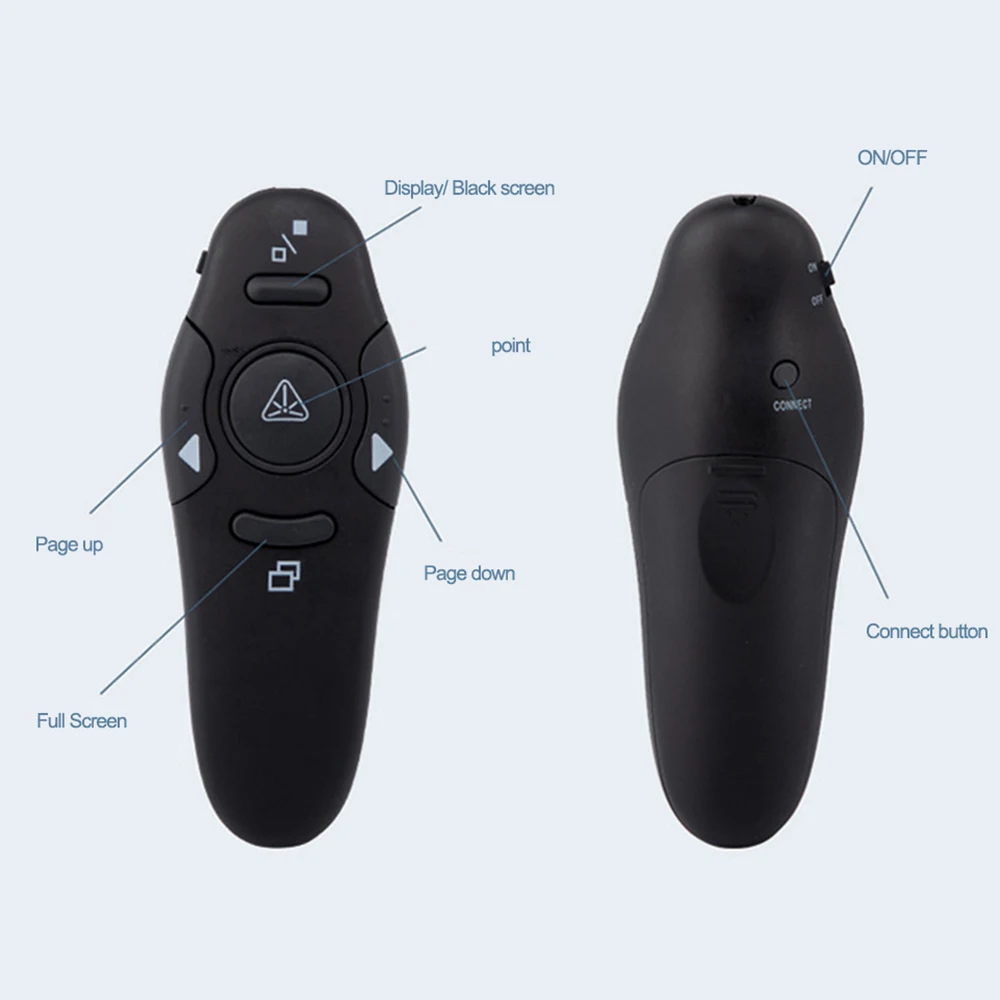 Laser Pointer Presenter - Presenter Wireless Remote Control 2.4GHz USB