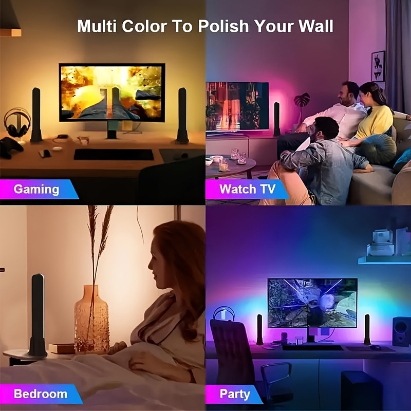 1pc Computer Desktop Decorativ - đánh giá và giá Rgb Desk Lamp Smart