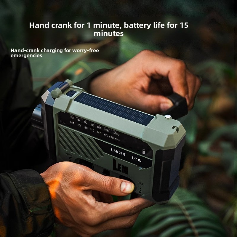 Survival Radio-Emergency Hand  - đánh giá và giá Solar Powered Charger