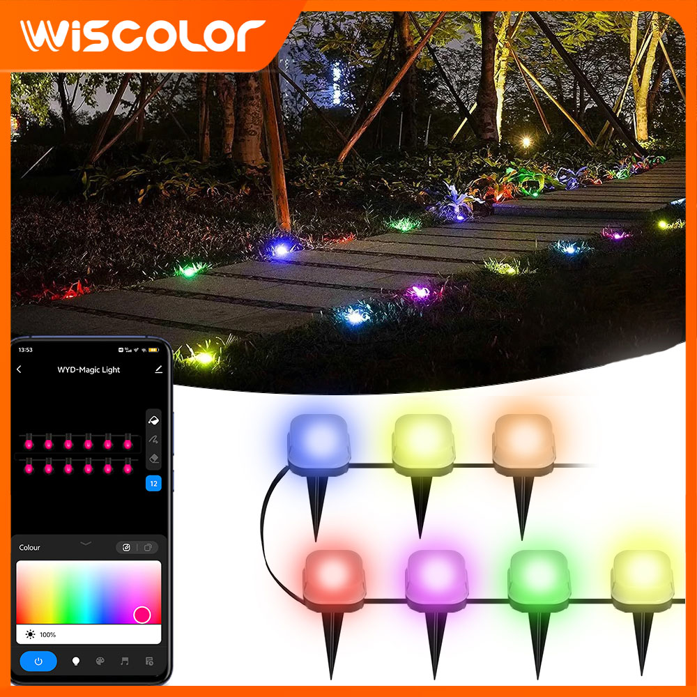 Lawn Light Outdoor IP65 RGB LE - đánh giá và giá Rgb Desk Lamp Smart