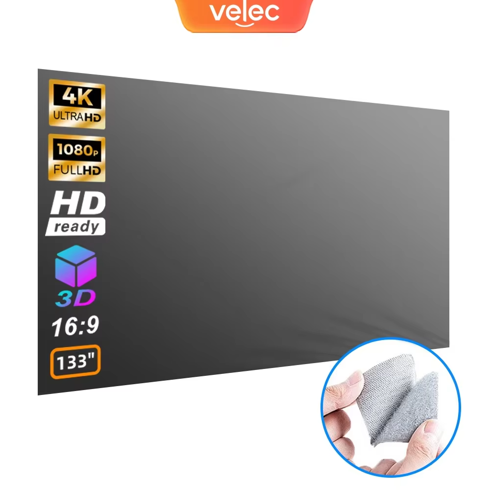 Universal Projector Screen 80/ - đánh giá và giá Mini Projector Portable