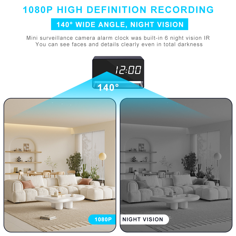 1080P WiFi Camera Digital Cloc - đánh giá và giá Compact Camera Mirrorless