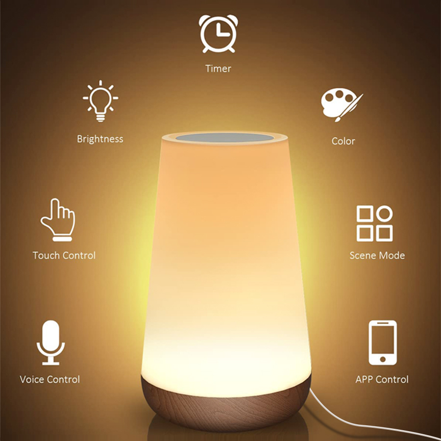 Tuya WiFi Smart Table Lamp Dim - đánh giá và giá Rgb Desk Lamp Smart