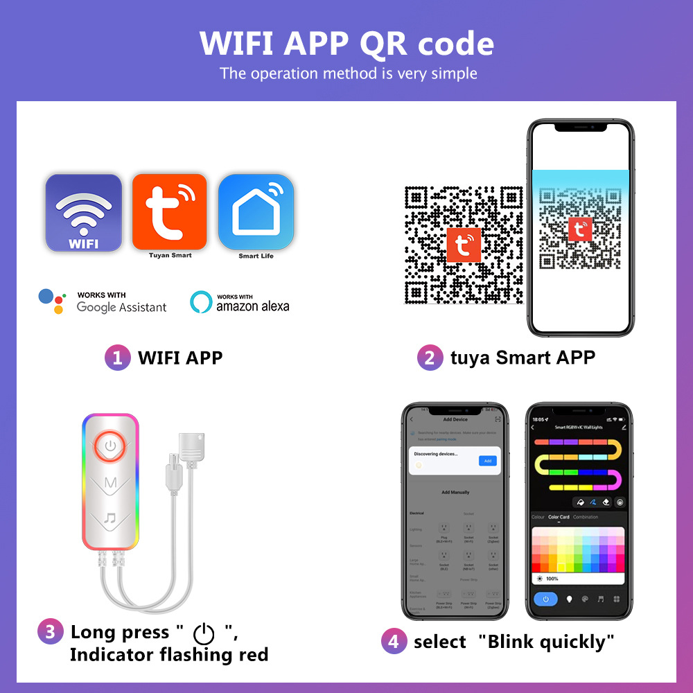 Smart WIFI APP Creative Desk L - đánh giá và giá Rgb Desk Lamp Smart