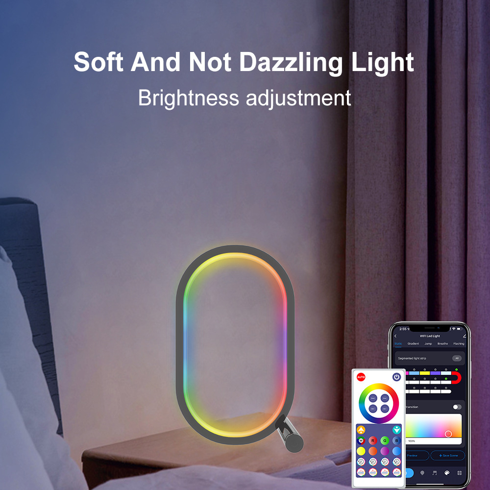 Smart WIFI APP Creative Desk L - đánh giá và giá Rgb Desk Lamp Smart