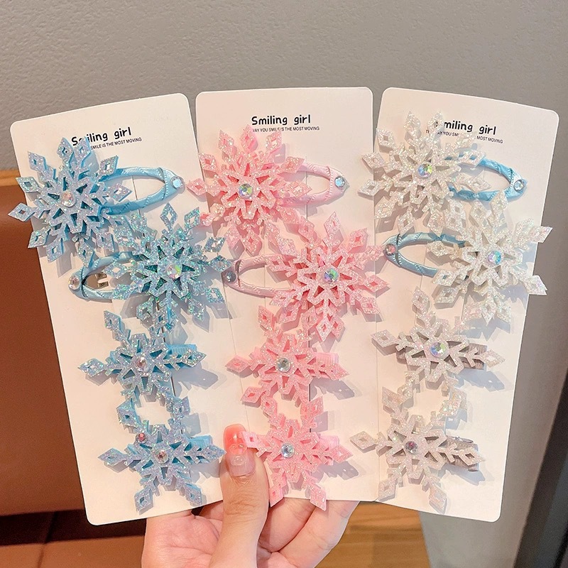 2pcs Winter new Frozen snowfla - đánh giá và giá Elsa Gadget