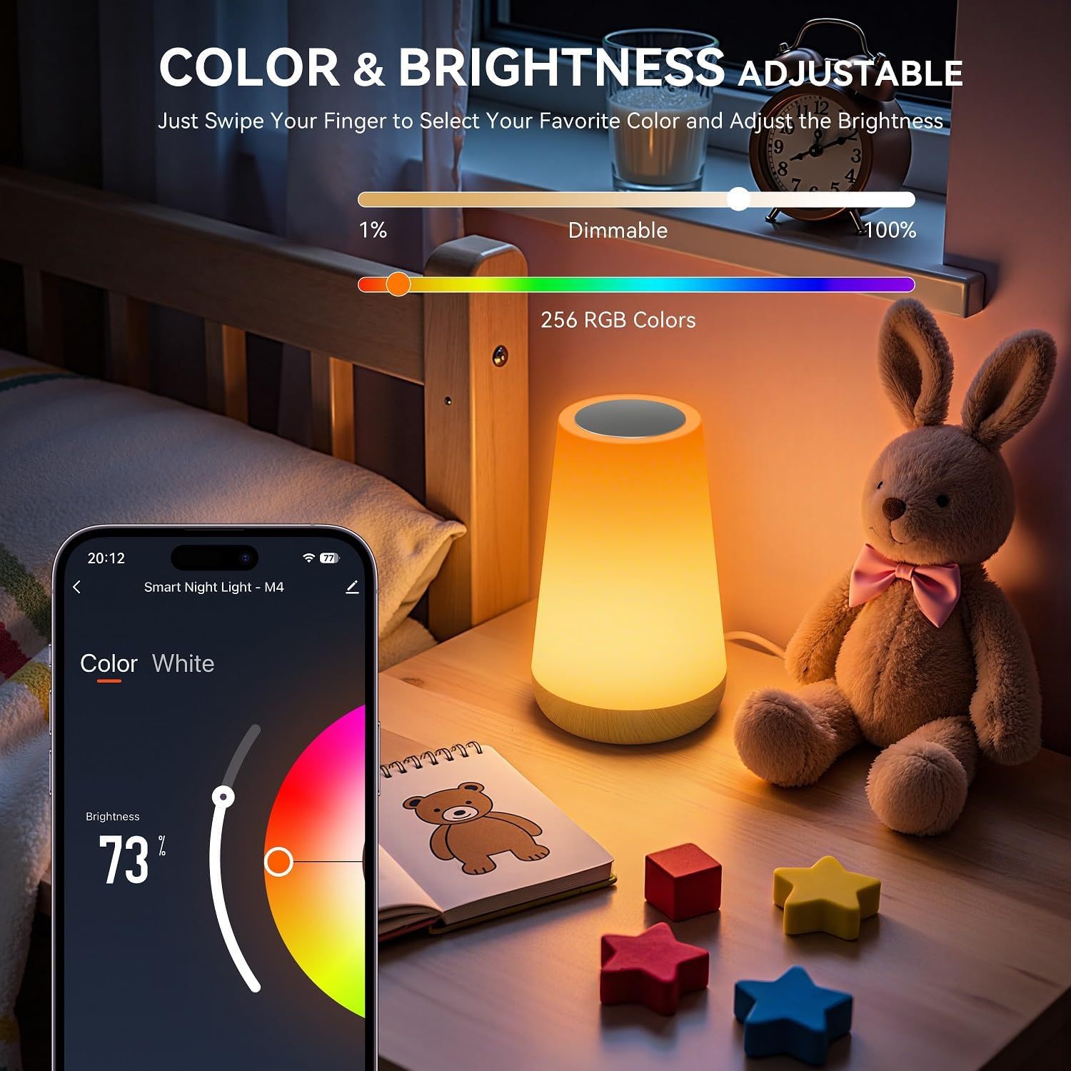 USB Rechargeable Tuya WiFi Sma - đánh giá và giá Rgb Desk Lamp Smart