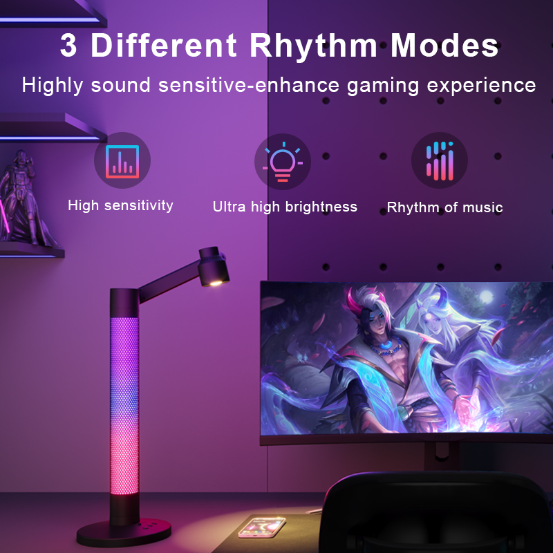 Smart Reading Table Lamp Tuya  - đánh giá và giá Rgb Desk Lamp Smart