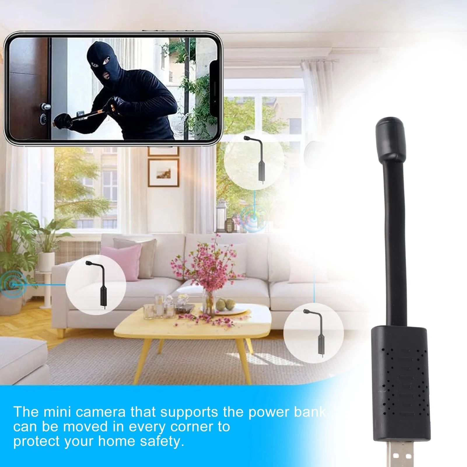 USB WiFi Security Camera 1080P - đánh giá và giá Compact Camera Mirrorless