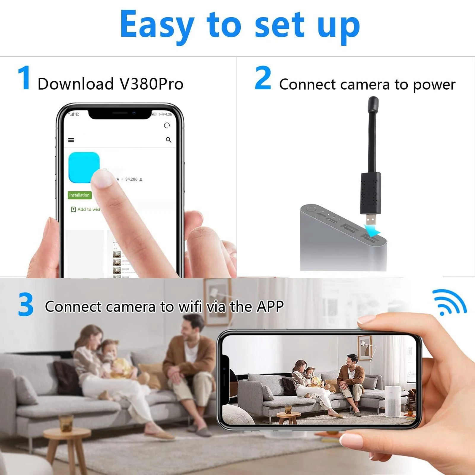 USB WiFi Security Camera 1080P - đánh giá và giá Compact Camera Mirrorless