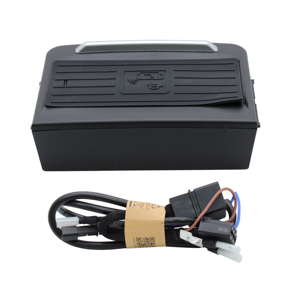 Car Console Storage Box Phone  - đánh giá và giá Wireless Phone Charger Pad