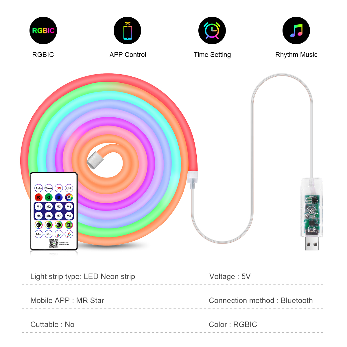 Smart Bluetooth Colorful RGB L - đánh giá và giá Rgb Desk Lamp Smart