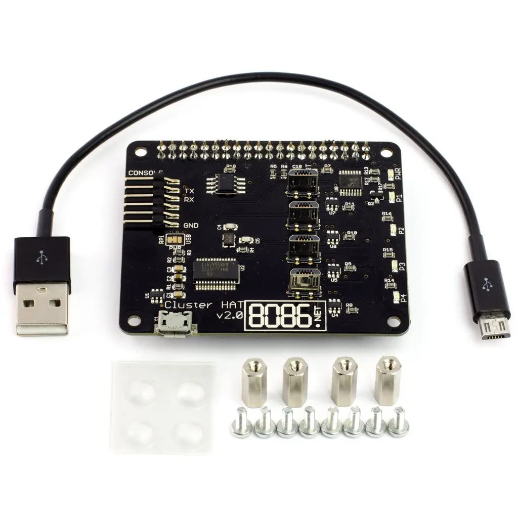 Cluster HAT v2.5 Configured to - đánh giá và giá Electronics Or Gadgets