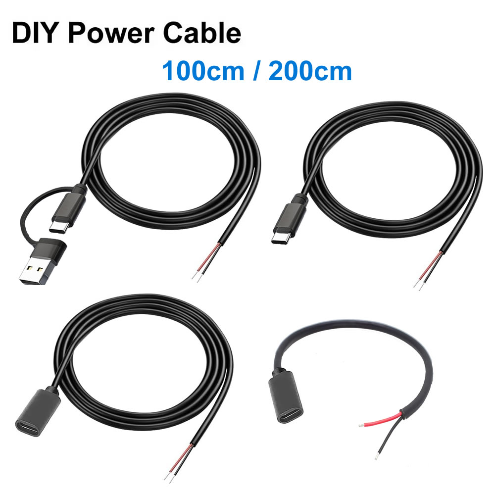 DC 2 Pin Power Cable USB and T - đánh giá và giá Smart Glasses Ar