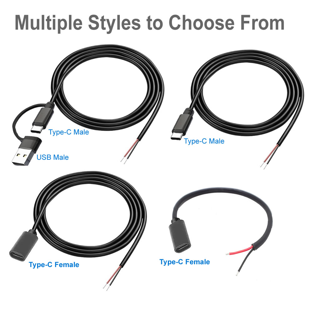 DC 2 Pin Power Cable USB and T - đánh giá và giá Smart Glasses Ar