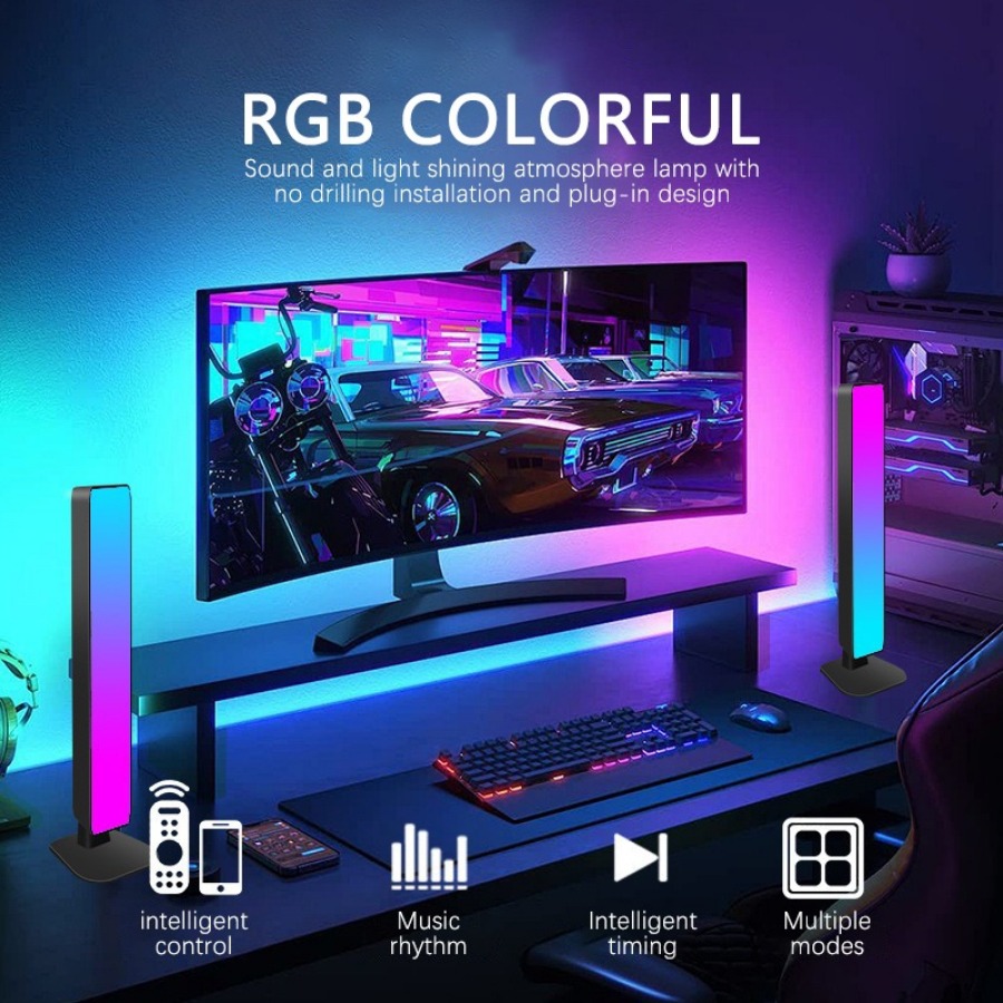 Smart Tuya RGB Gaming Atmosphe - đánh giá và giá Rgb Desk Lamp Smart