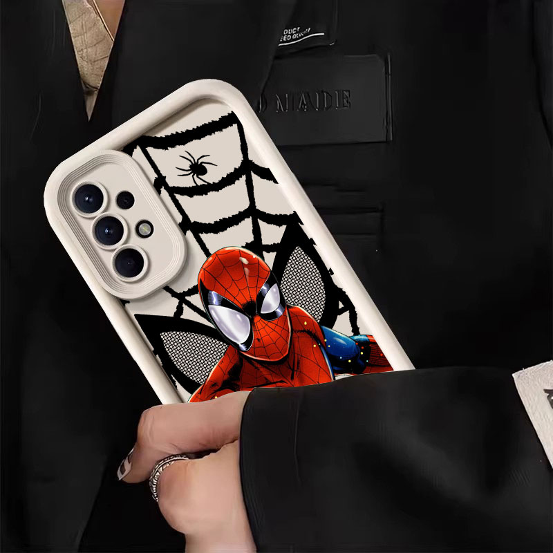 Marvel Spiderman Avengers Case - đánh giá và giá Samsung Galaxy A55