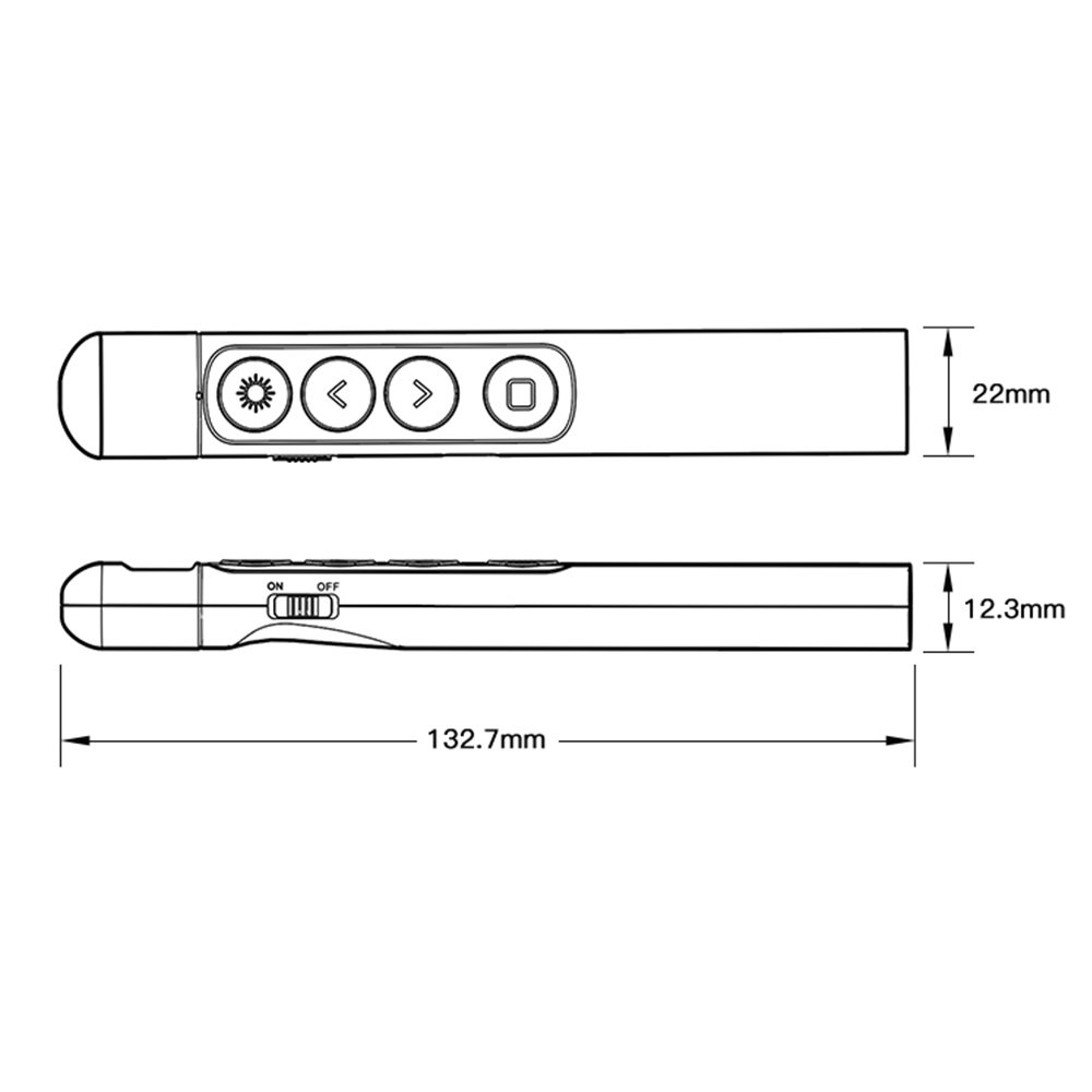 Laser Presentation Pointer 2.4 - đánh giá và giá Laser Pointer Presenter