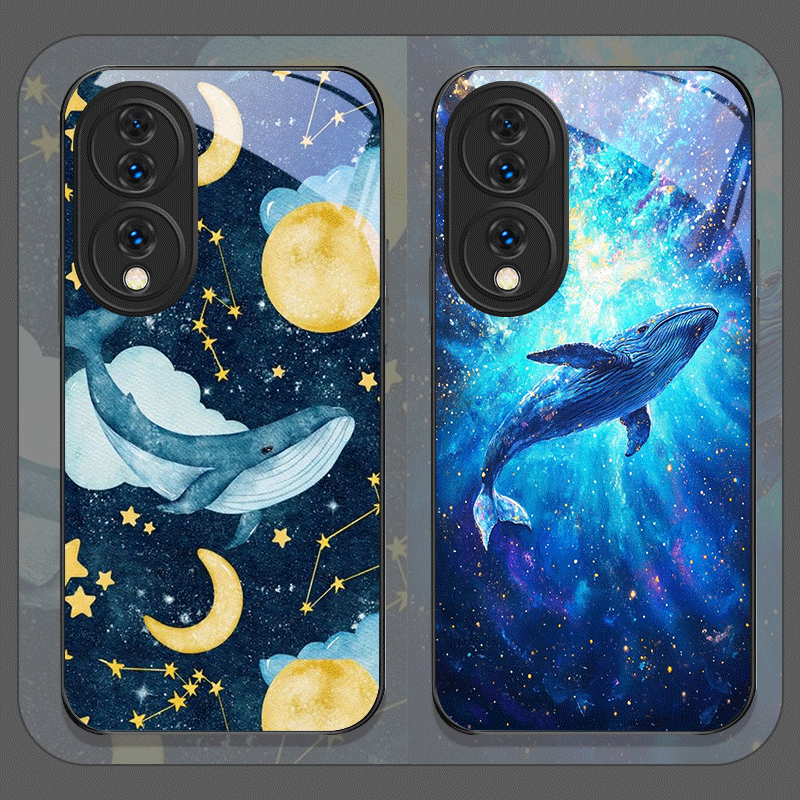Cartoon Starry Sky Blue Whale  - đánh giá và giá Huawei Nova 12
