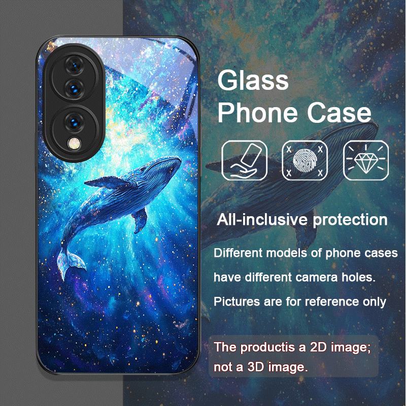 Cartoon Starry Sky Blue Whale  - đánh giá và giá Huawei Nova 12