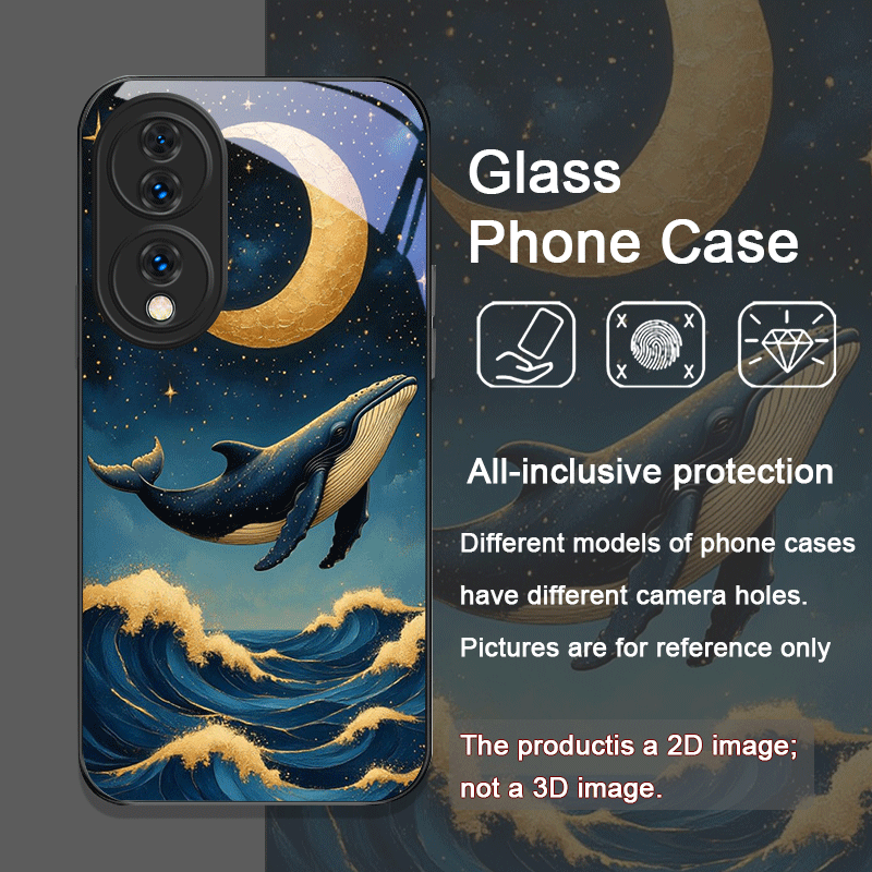Cartoon Starry Sky Blue Whale  - đánh giá và giá Huawei Nova 12