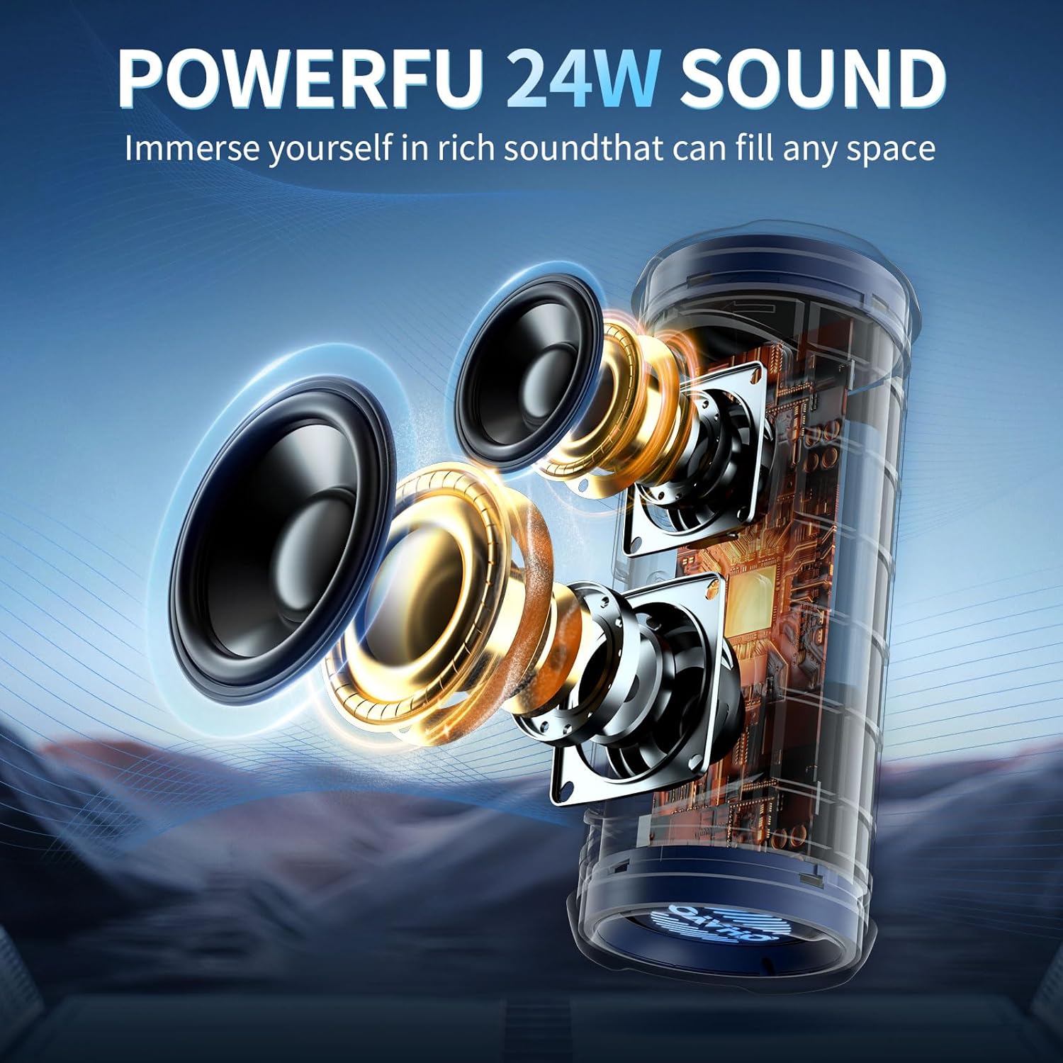 Ohayo S7 Portable Waterpro Blu - đánh giá và giá New Gadgets Electronic