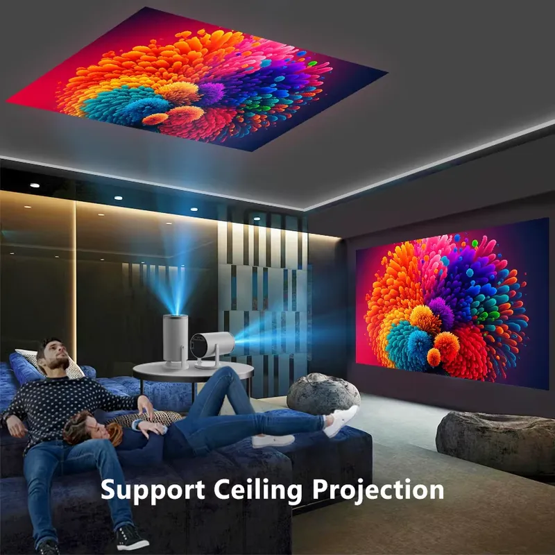 B66 Mini Hd Smart Portable Vid - đánh giá và giá Mini Projector Portable