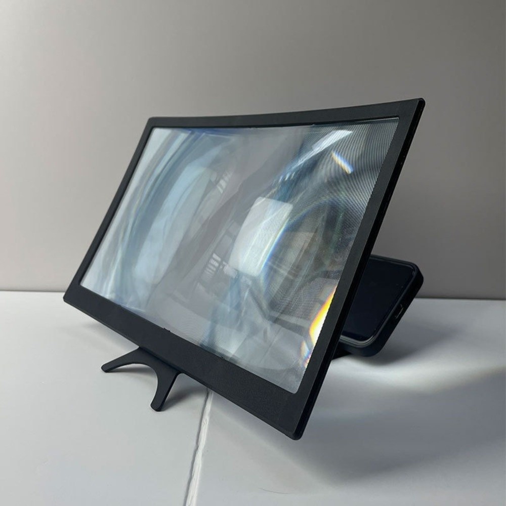 12 Inch 3D Screen Magnifier Br - đánh giá và giá Mini Projector Portable