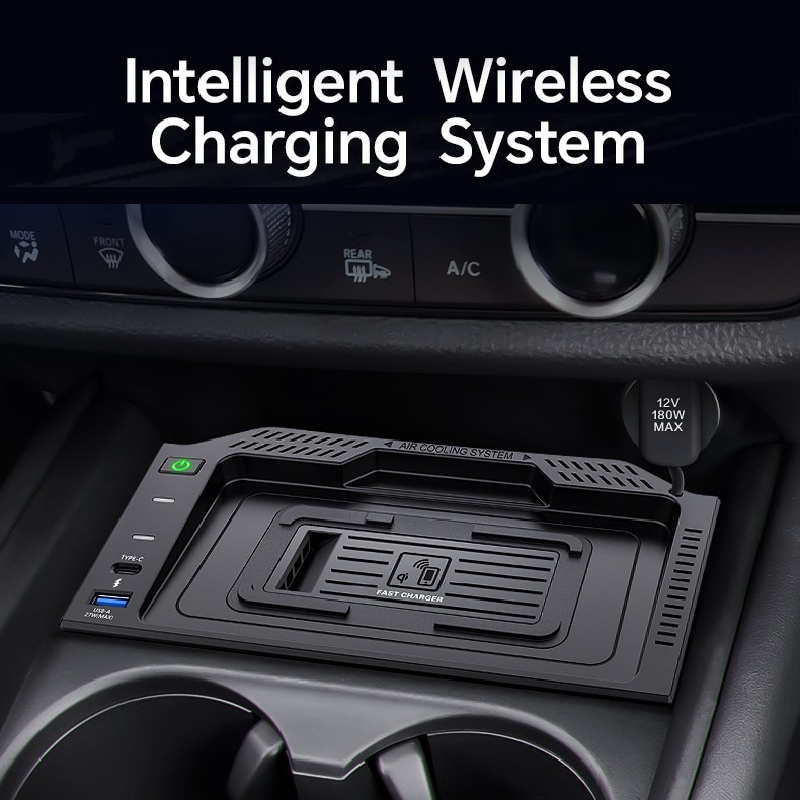 15W Car Wireless Charger QI Ph - đánh giá và giá Wireless Phone Charger Pad