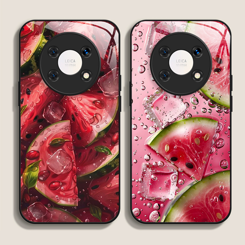 2D Flat - Creative Watermelon  - đánh giá và giá Huawei Nova 12