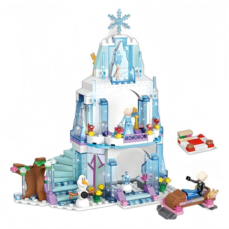 Elsa Ice Castle Building Block - đánh giá và giá Elsa Gadget