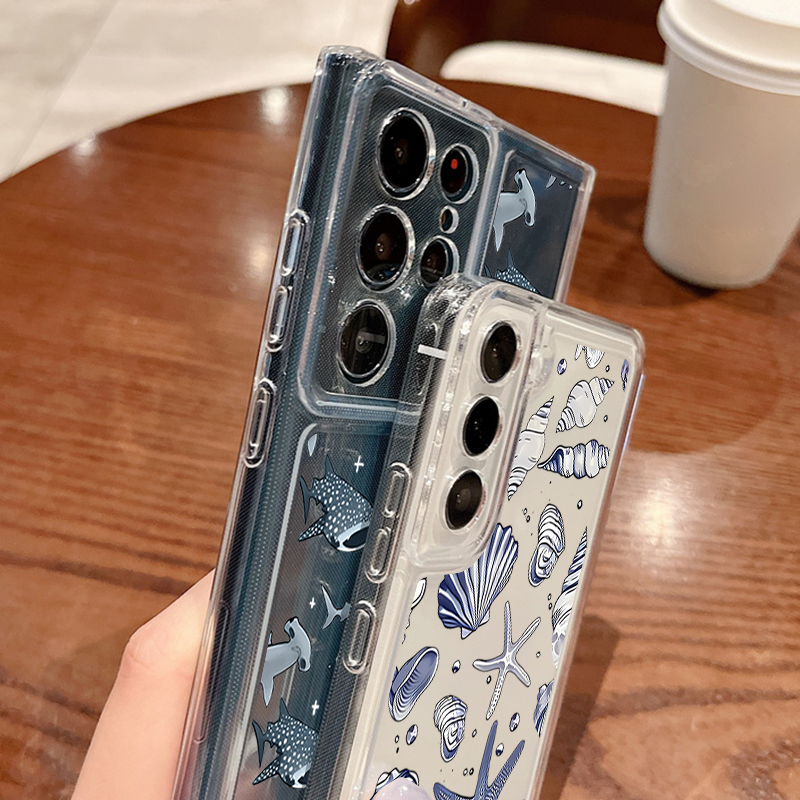 Shell Shark Silicone Phone Cas - đánh giá và giá Samsung Galaxy A55