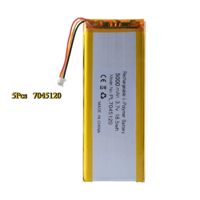 New 3.7V 5000mAh 7045120 Li-po - đánh giá và giá New Gadgets Electronic