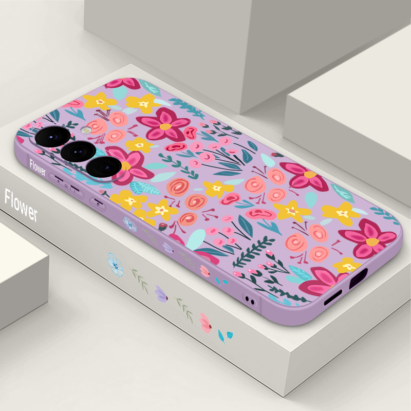 Flowers Floral Pattern Phone C - đánh giá và giá Samsung Galaxy A55
