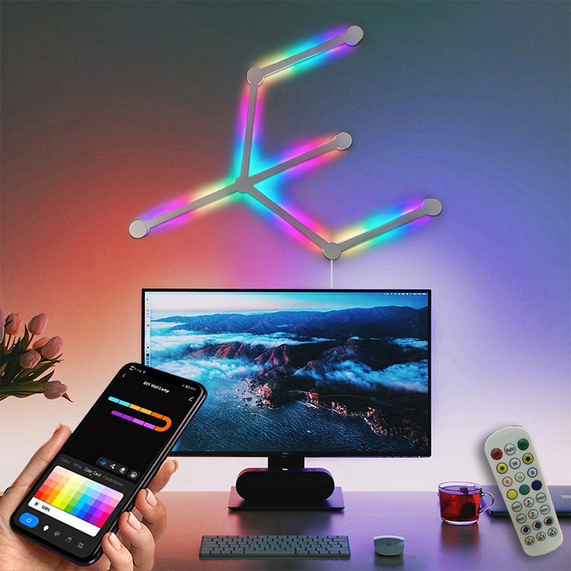 RGB Light Bar,Bluetooth APP Co - đánh giá và giá Rgb Desk Lamp Smart