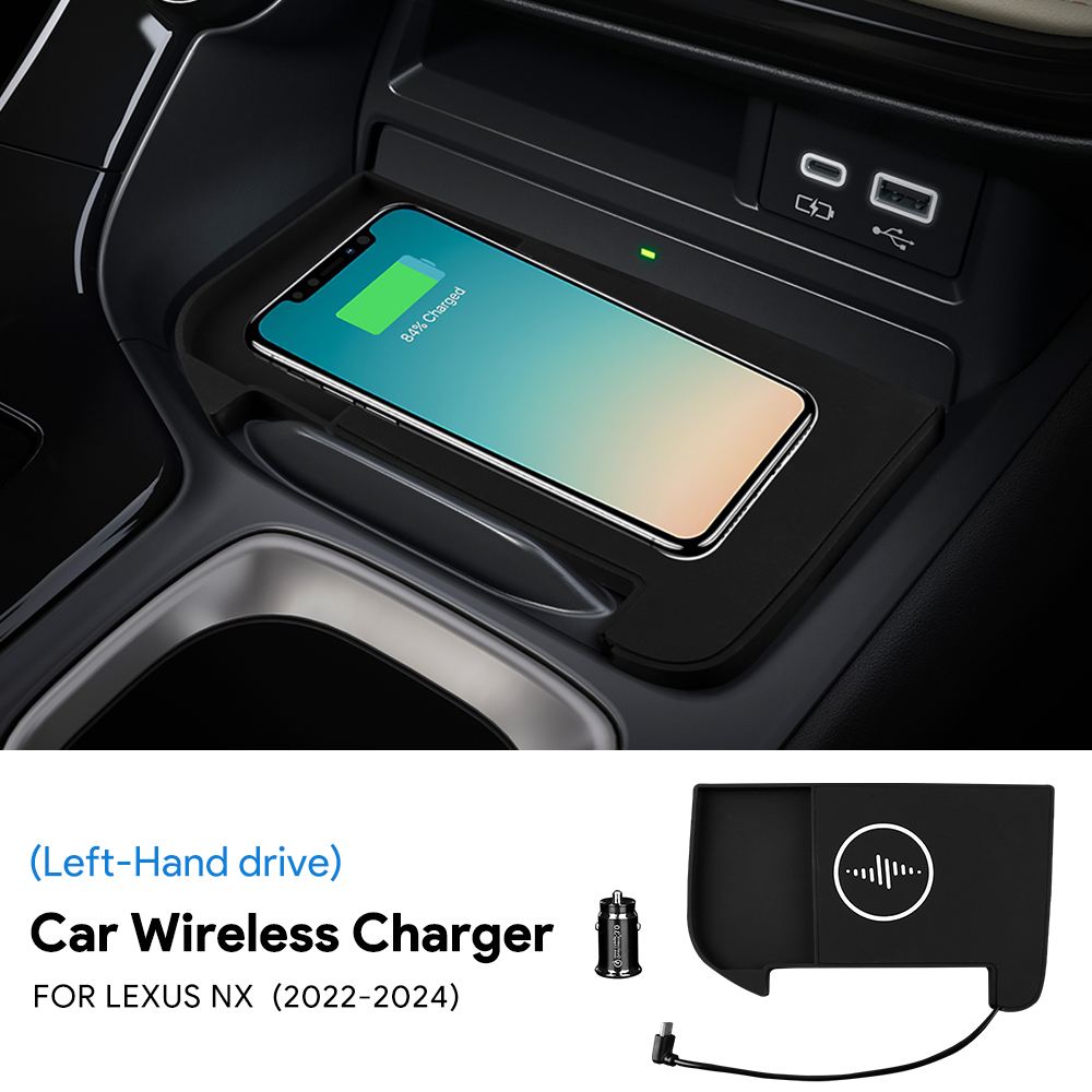 For Lexus NX 2022 2023 2024 20 - đánh giá và giá Wireless Phone Charger Pad