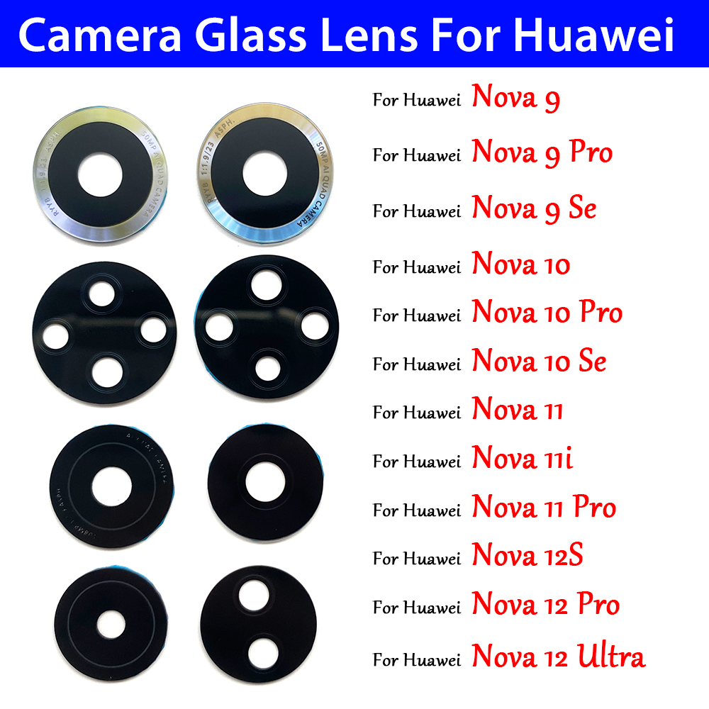 10 PCS Rear Back Camera Glass  - đánh giá và giá Huawei Nova 12